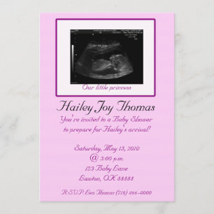 Invitación Nuestra pequeña princesa, Hai…