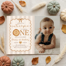 Nuestra pequeña tarta adorable foto de cumpleaños