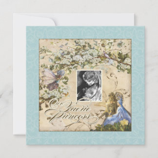 Invitación Nuestra princesa de la Faerie, la niña de la ducha