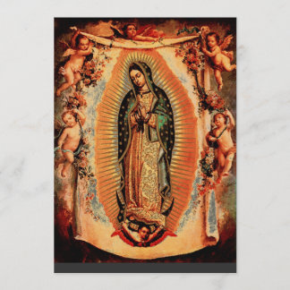 Invitación Nuestra señora de Guadalupe