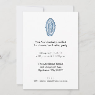 Invitación Nuestra Señora de Guadalupe