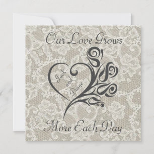 Invitación Nuestro amor crece