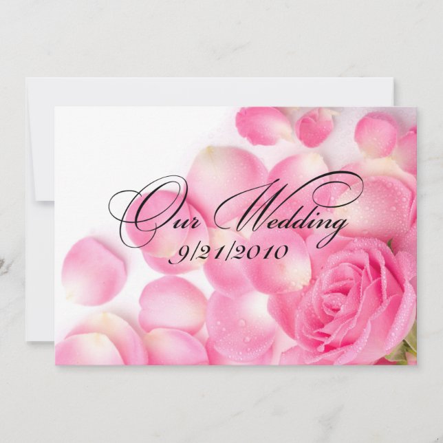 Invitación Nuestro Boda (Anverso)