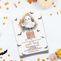 Nuestro Boo Casi a Término Fantasma Halloween Baby