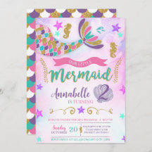 Nuestro cumpleaños de la sirena