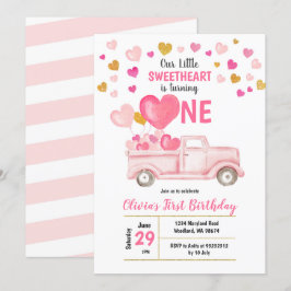 Invitación Nuestro cumpleaños de San Valentín