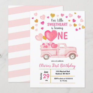 Invitación Nuestro cumpleaños de San Valentín