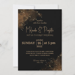 Invitación Nuestro día de bodas se acerca
