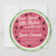 Nuestro dulce Baby Shower de verano de Melón