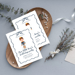 Invitación Nuestro Fiesta de primer cumpleaños