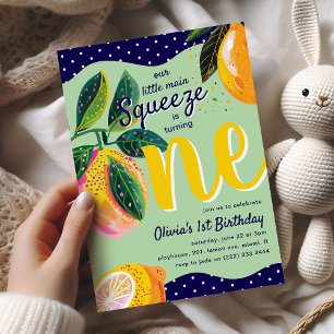 Invitación Nuestro Main Squeeze' Caprichoso Cumpleaños de Lim