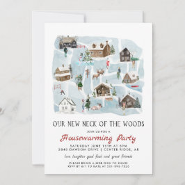 Invitación Nuestro nuevo cuello del Fiesta de los bosques par