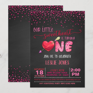 Invitación Nuestro pequeño amor se está convirtiendo en una i