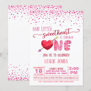 Invitación Nuestro pequeño amor se está volviendo uno - WH