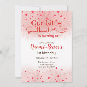 Invitación Nuestro pequeño amor se vuelve uno