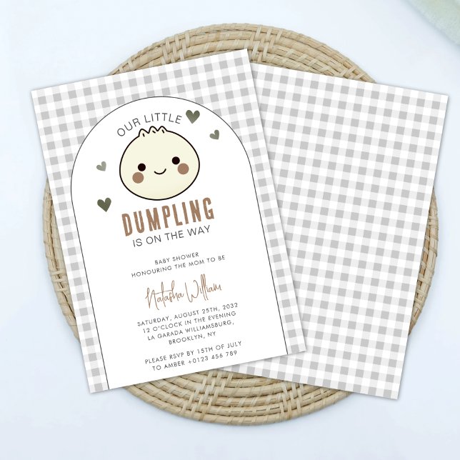 Invitación Nuestro pequeño Baby Shower neutral de género (Subido por el creador)