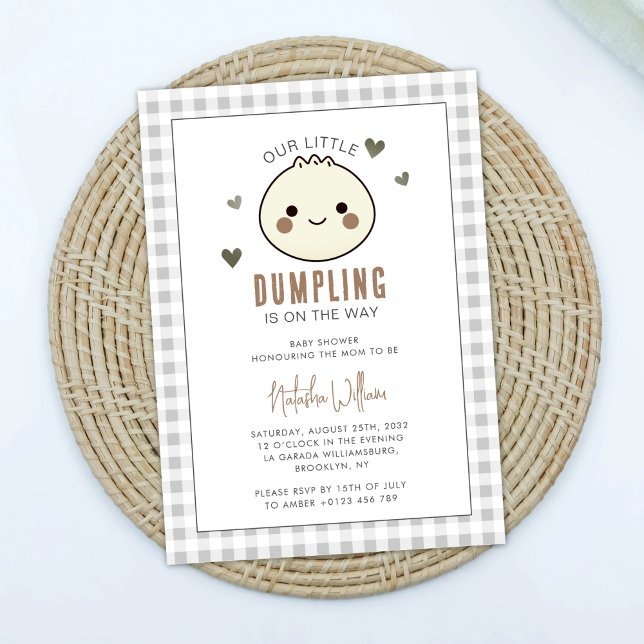 Invitación Nuestro pequeño Baby Shower neutral de género (Subido por el creador)