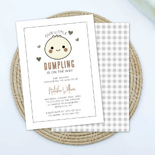 Invitación Nuestro pequeño Baby Shower neutral de género