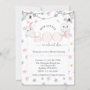 Invitación Nuestro Pequeño Boo está casi a punto de llegar a