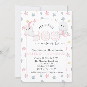 Invitación Nuestro Pequeño Boo está casi a punto de llegar a 
