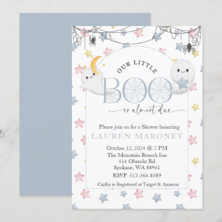 Invitación Nuestro Pequeño Boo está casi a punto de llegar a