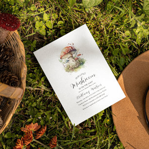 Invitación ¡Nuestro pequeño champiñón está en camino! Baby Sh