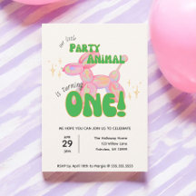 Nuestro pequeño Fiesta, animal de globo, primer cu