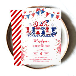 Invitación Nuestro pequeño Fiesta de cumpleaños