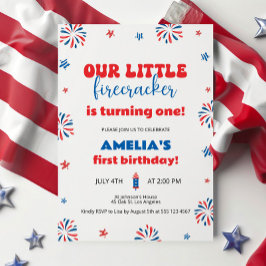 Invitación Nuestro pequeño Fiesta de cumpleaños