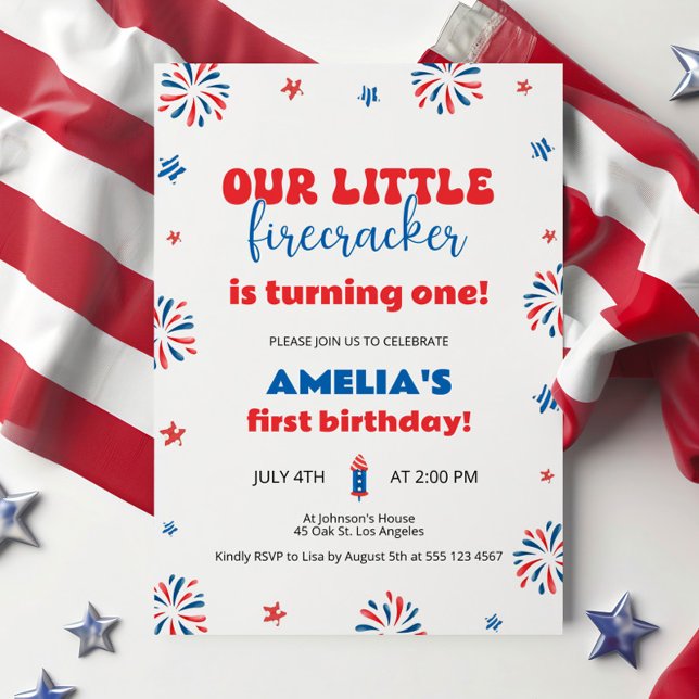 Invitación Nuestro pequeño Fiesta de cumpleaños (Subido por el creador)