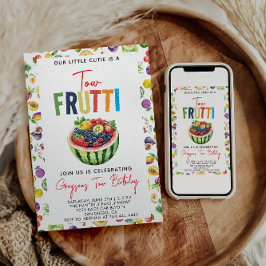 Invitación Nuestro pequeño Fiesta de cumpleaños número 2