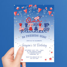 Nuestro pequeño niño petardo primer cumpleaños