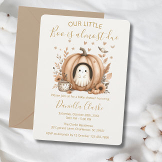 Invitación Nuestro pequeño novio casi se debe a Boho Baby Sho
