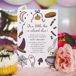 Invitación Nuestro pequeño novio casi se queda en Baby Shower
