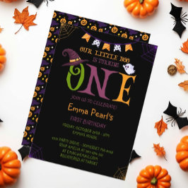 Invitación Nuestro pequeño novio se convirtió en uno, primer