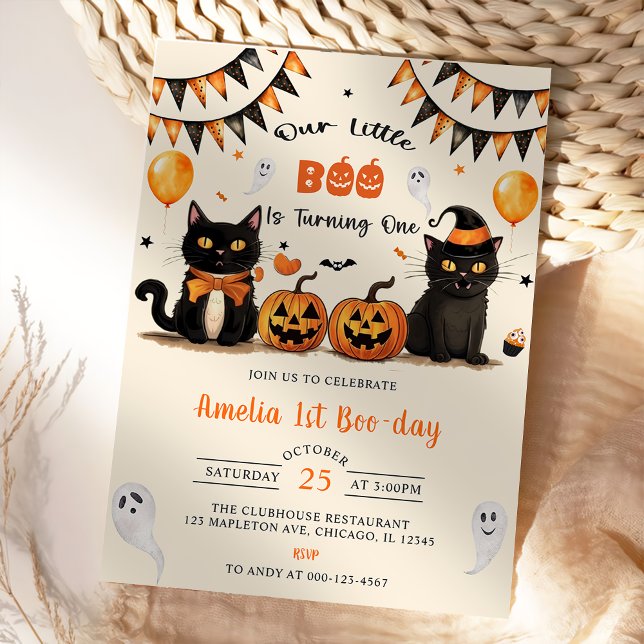 Invitación Nuestro pequeño novio se vuelve un gato negro Hall (Subido por el creador)
