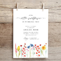 Nuestro pequeño prado de flores silvestres cumplea