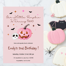Invitación Nuestro pequeño rompecabezas Halloween Cumpleaños