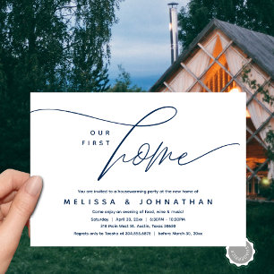 Invitación Nuestro primer hogar, acogedor y encantador Fiesta