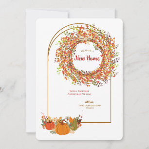 Invitación Nueva caída del hogar