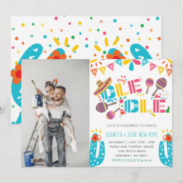 Invitación Nueva casa para calentar la foto de Ole Ole Fiesta