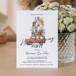 Invitación Nueva dirección I Fiesta de Calentamiento de Vivie