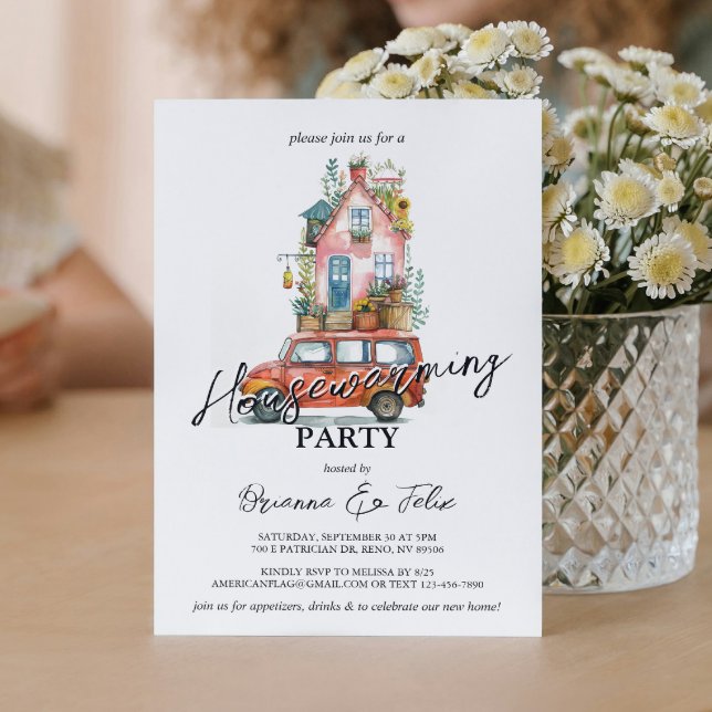 Invitación Nueva dirección I Fiesta de Calentamiento de Vivie (Subido por el creador)