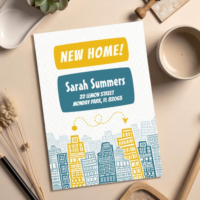 Invitación Nueva dirección Retro ciudad (Subido por el creador)