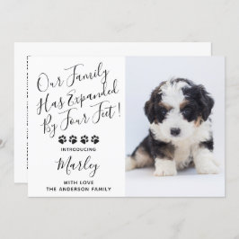 Invitación Nueva ducha de cachorros de perro Mascota