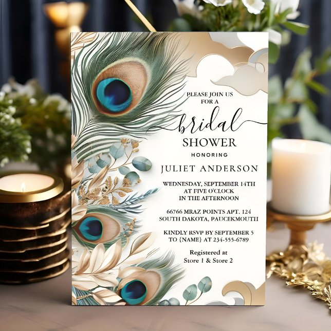 Invitación Nueva ducha de novias rusas con cielo ruso en la n (Subido por el creador)