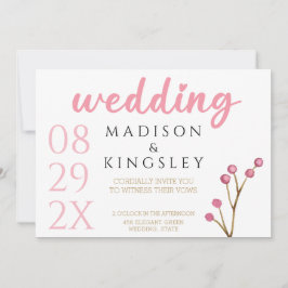 Invitación Nueva elegancia Sensacional y Espectacular