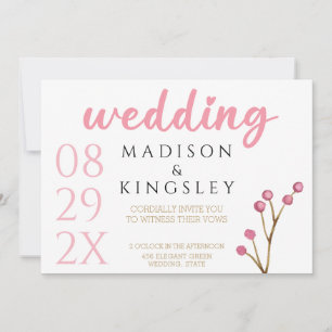 Invitación Nueva elegancia Sensacional y Espectacular