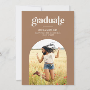 Invitación Nueva graduación del desierto de fotografías en ar