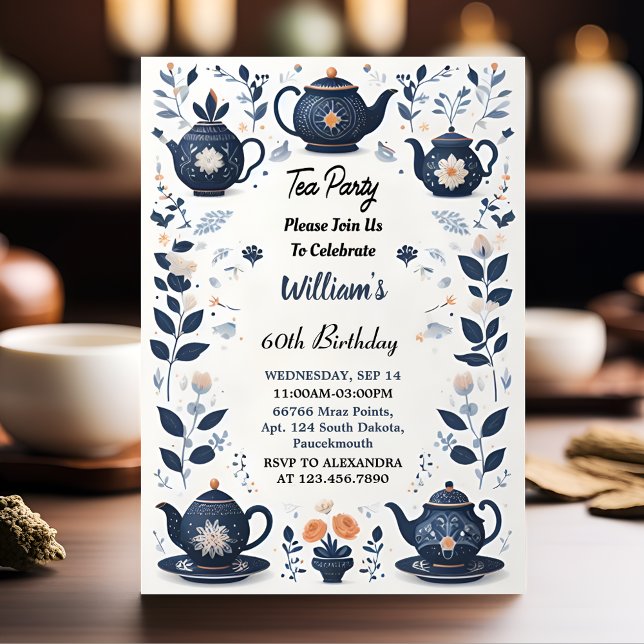 Invitación Nueva Moda Real Fiesta de Té de Hadas para Adultos (Subido por el creador)